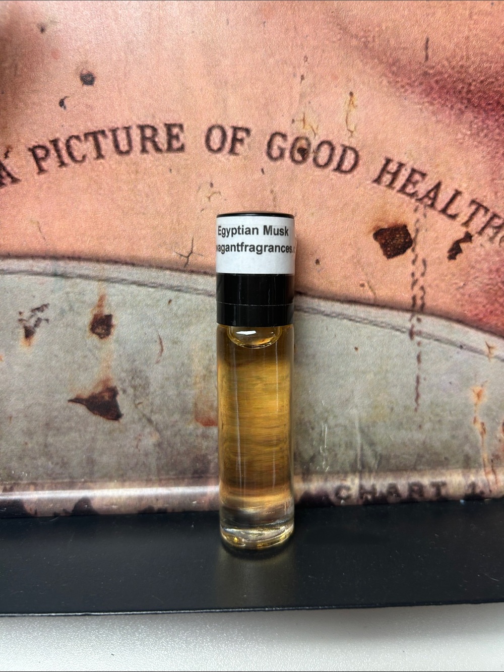 Nearly New Bottle of Egyptian Musk from extravagantfragrances.com on Ebay